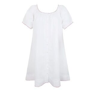 Minnow for women white cotton cover up dress size xs